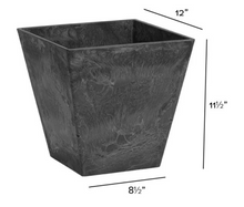 Load image into Gallery viewer, 12" Self Watering Black